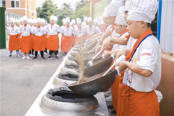 中餐專業(yè)的學(xué)子們