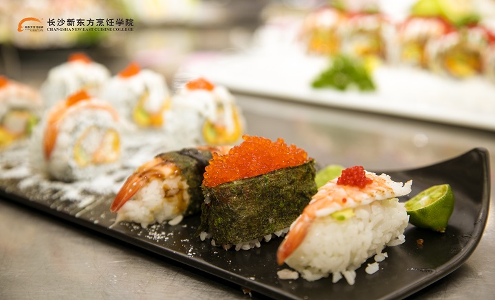 長沙新東方西餐專業(yè)日料考核現(xiàn)場