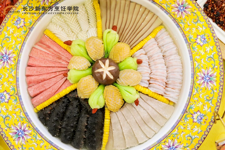 長沙新東方烹飪學校中餐學生