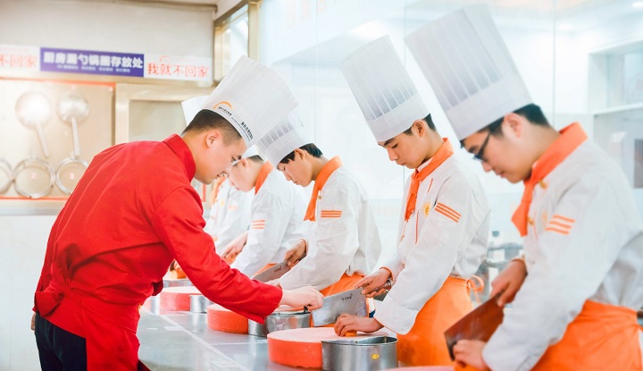 中餐專業(yè)示范流程